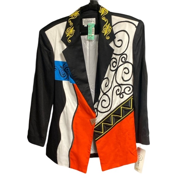 Cedars Deadstock 80s/90s blazer size medium - Picture 2 of 11